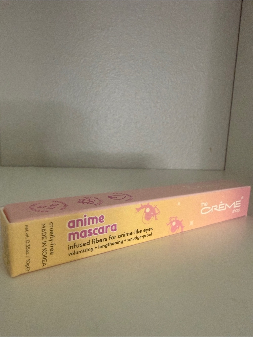 The Crème Shop Anime Mascara — Pink Volumizing Mascara